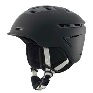 Womens Anon Omega Snow Ski Helmet Black Medium